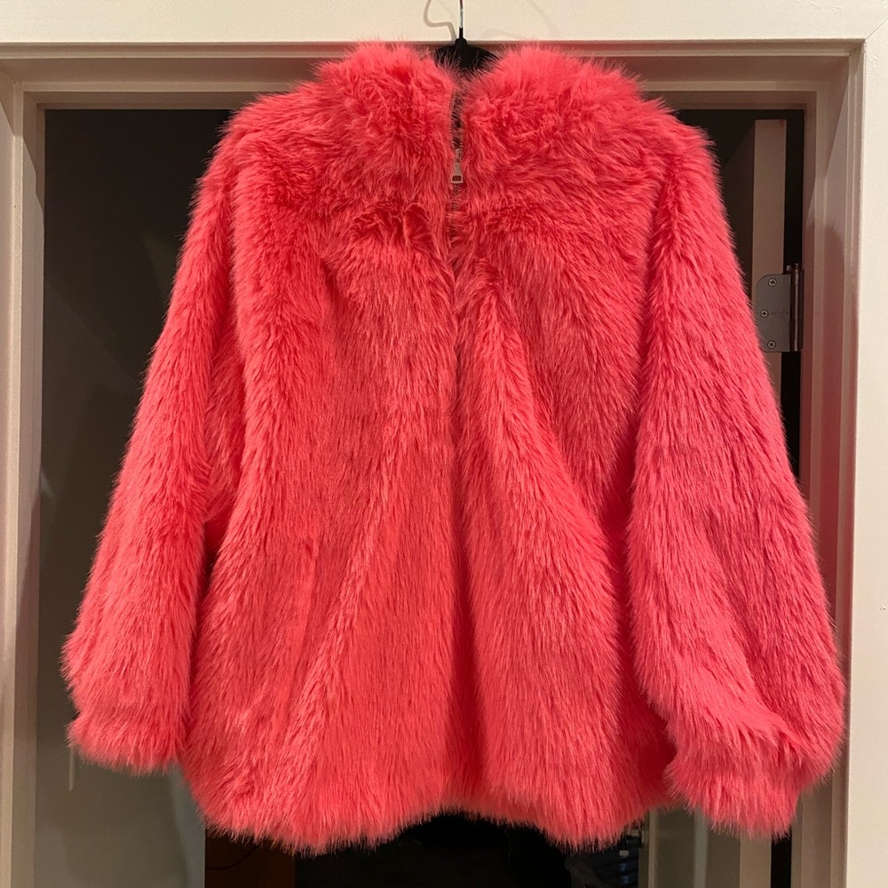 Free People Fur Pullover